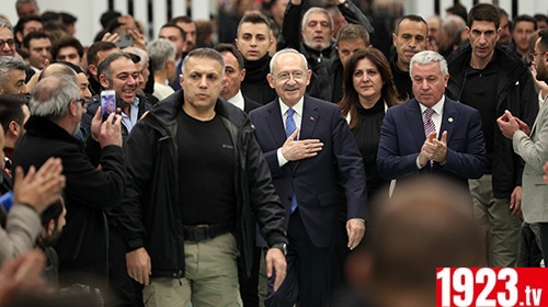 KILIÇDAROĞLU ÜLKÜCÜ BİRLİKLERLE BİR ARAYA GELDİ